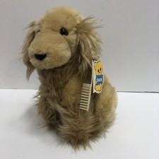 10" VINTAGE 1986 R DAKIN COCKER SPANIEL PUPPY DOG STUFFED ANIMAL PLUSH TOY.