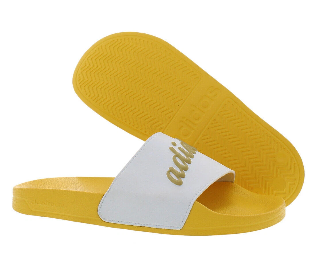 Scarpe da donna Adidas Adilette Shower taglia 5 colore: bianco oro metallizzato oro audace