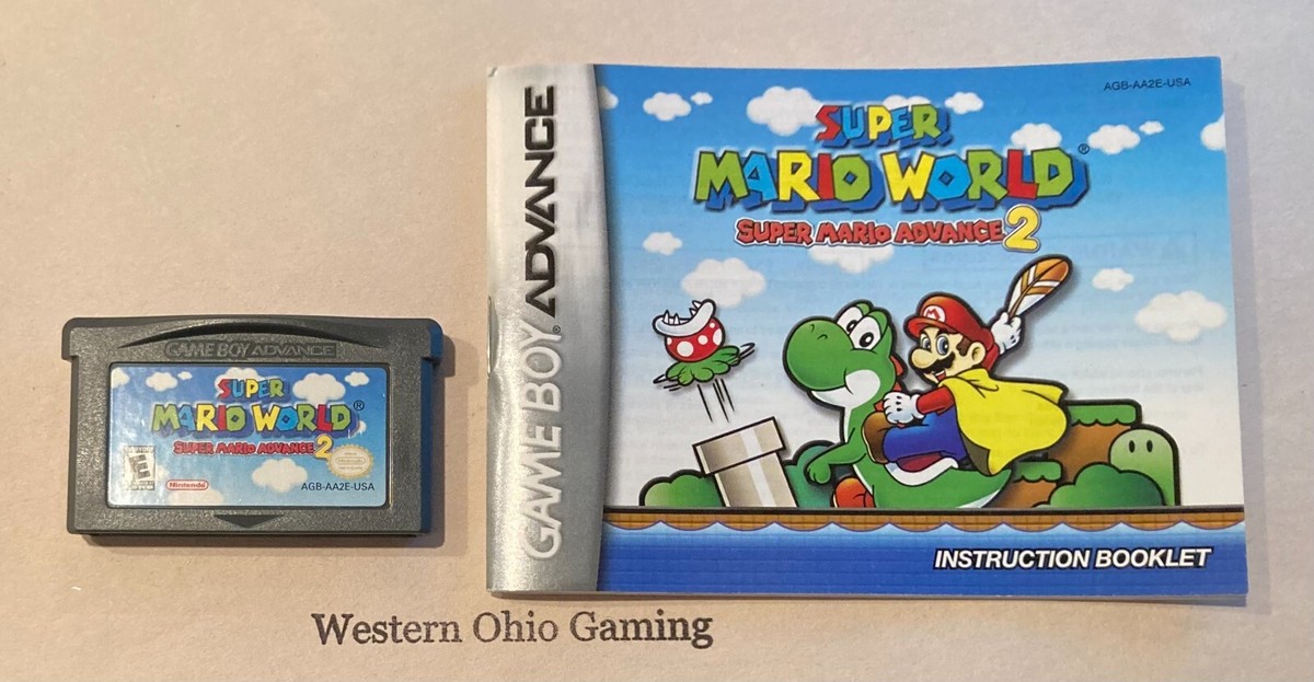 Super Mario World Super Mario Advance 2 (2002 Nintendo Game Boy