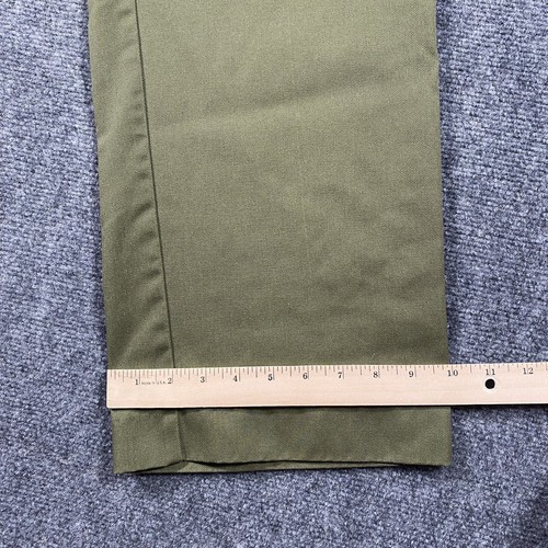 Vintage 80s BSA Boy Scouts of America Faded Green Pants Mens 38x31 Union Made - Picture 9 of 11