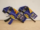 IRWIN T506QCEL7 506 6" 150mm QUICK GRIP BAR SPREADER CLAMPS x 2