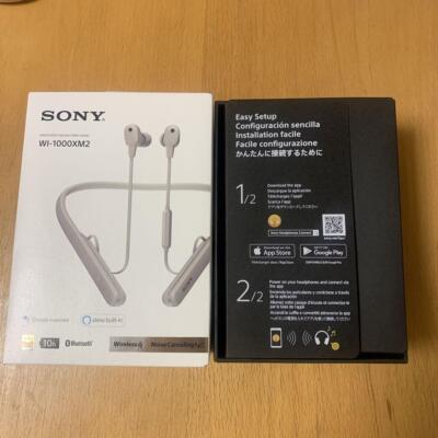 【付属品未使用✨】Sony WI-1000XM2 Sony Wireless Noise Canceling Stereo Headset WI-1000XM2 Black