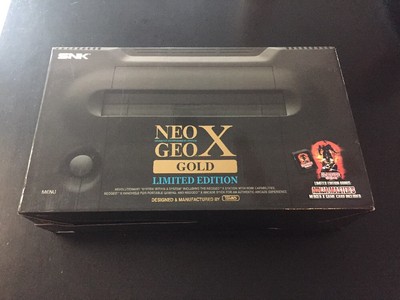 Console Neo Geo X Gold Limited Edition - Avec Second Stick Arcade - Complète, Bon état