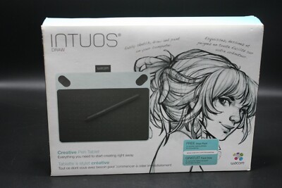 Wacom Intuos Draw CTL-490 Creative Pen Digital Touch Tablet UNTESTED