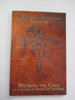 Systema Paradoxa Ser.: Breaking  the Code  by David Lee Summers (2021, Trade...