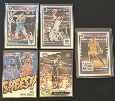 Victor Wembanyama & More (10) Card Premium Stock Rookie Card Lot