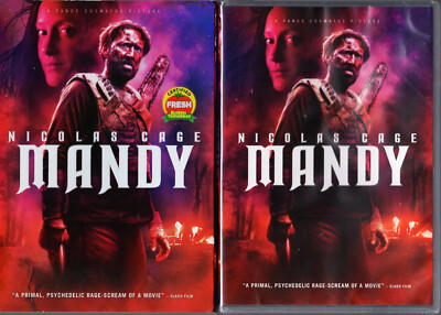 MANDY (2018) **NICOLAS CAGE** GORE Violent Revenge HORROR DVD w/slipcover ~NEW!~