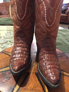 handmade alligator boots
