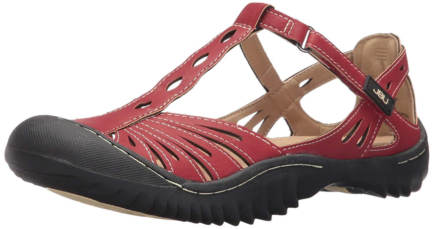 JBU by Jambu Wouomo Melon Flat, rosso, Dimensione 7.5 5uZL JBU by Jambu Wouomo Melon Flat, rosso, Dimensione 7.5 5uZL