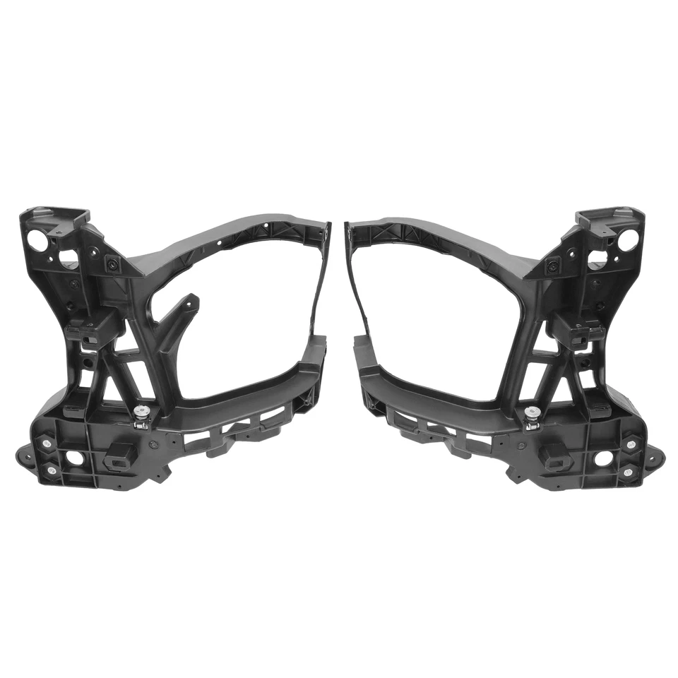 Par de soportes de faros de soporte de radiador HECASA para 2013-24 20 Ram 1500 2500 Foto 4 de 4