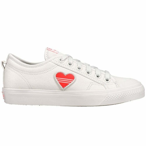 women's adidas originals nizza trefoil casual shoes