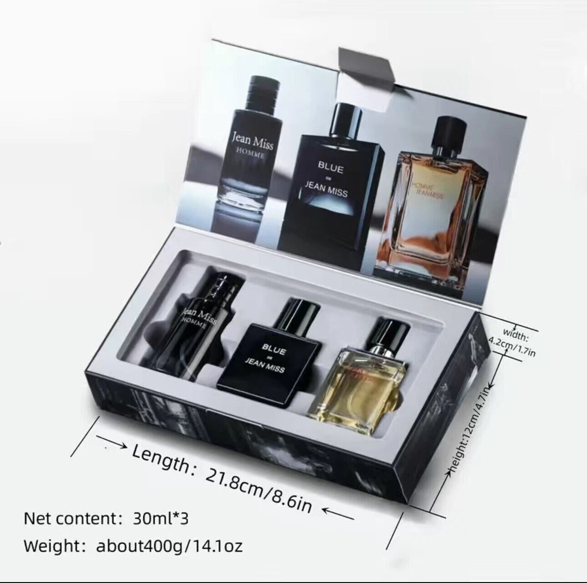 Set de Perfume Hombre Bleu Chanel (3 pcs)