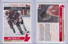 Not There Yet / The Final - Game 2 1992 Future Trends '76 Canada Cup Card 166