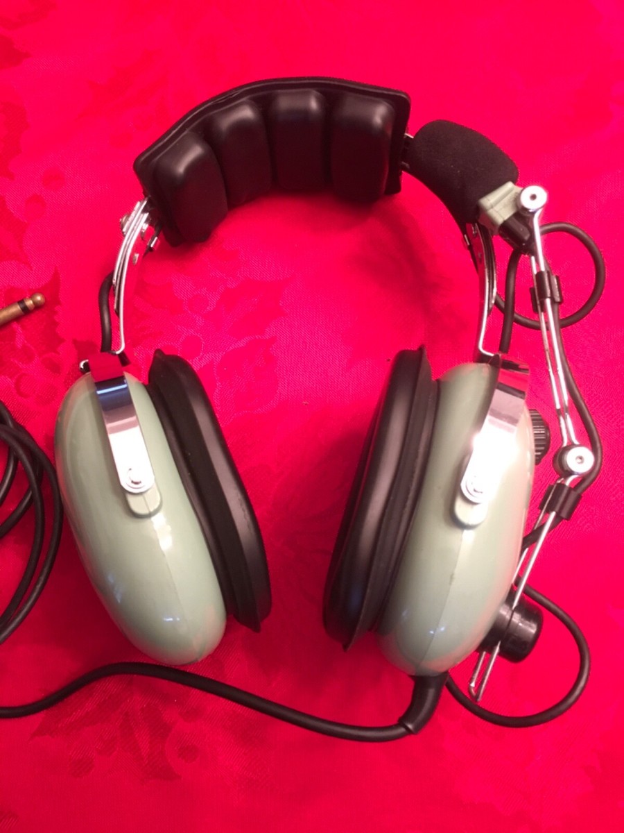 David Clark H10-40 2-plug Aviation Headset | eBay