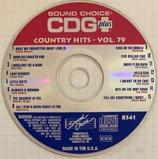 SOUND CHOICE SPOTLIGHT - COUNTRY HITS - VOL 79 - SC8341 - BLACKHAWK