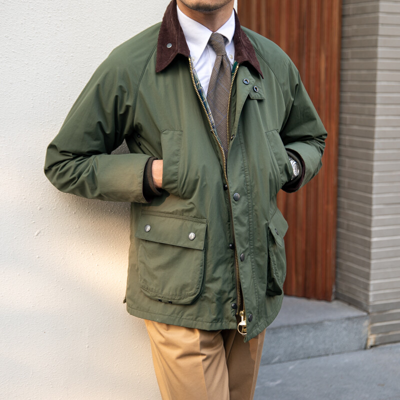 Winter Retro Zipper Men's Jacket Japanese Slim Fit British Casual
