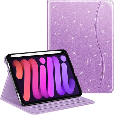 Folio Case for iPad Mini 7 (A17 Pro, 7th) 2024 / iPad Mini 6 Smart Stand Cover