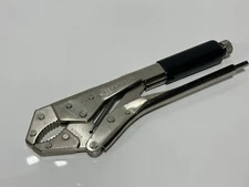 NEW NOS Craftsman USA 45606 10" Adjustable Locking Vise Grip Pliers, Curved Jaw