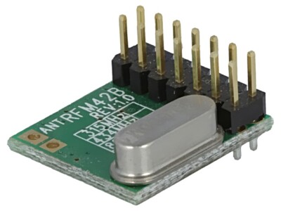 RFM42B-868D Modul: RF FM Sender FSK 868MHz SPI 1,8-3,6VDC 20dBm 256kbps HOPE MIC