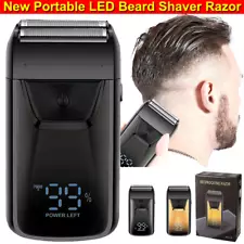 Electric Razor Foil Shavers for Men, Professional Beard Trimmer Shaving Machine