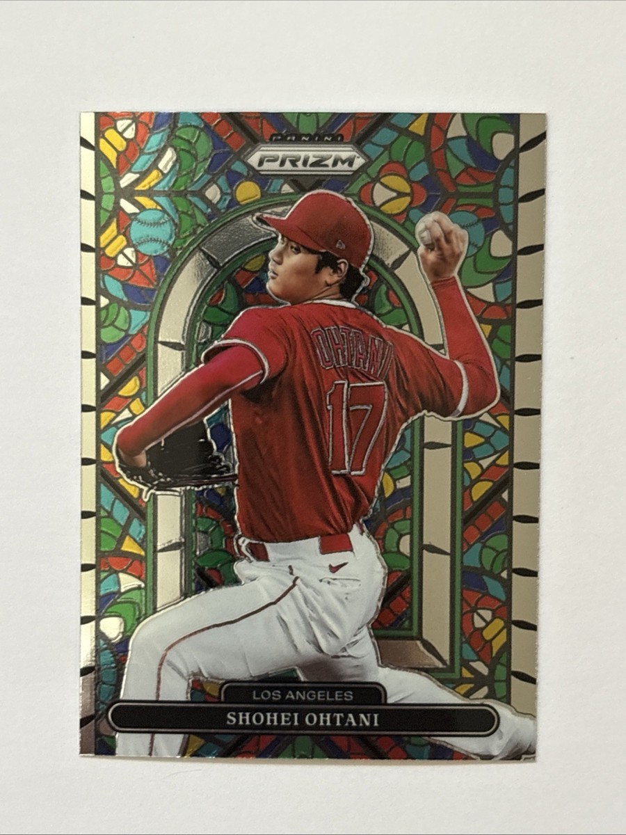 Shohei Ohtani Stained Glass 2022 Panini Prizm #SG-3