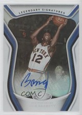 2020-21 Certified Legendary Signatures Dick Barnett #LS-DBN Auto HOF 5w7