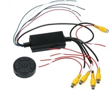 Video Switcher Intelligent Multi-Function 4-Way Car Video Switcher Converter ...