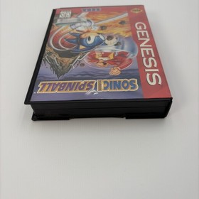 SEGA GENESIS 🦔 Sonic Spinball -  Excellent Manual Condition-NM