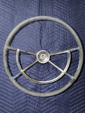 Original 19611966 Ford Truck 4-spoke Deluxe Steering Wheel With Horn Ring