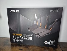 ASUS TUF Gaming AX4200 Dual Band Wi-Fi 6 Gigabit Router Good condition UK plug