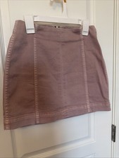 Wild Fable Women s Mini Skirt Casual Mauve Sz 0