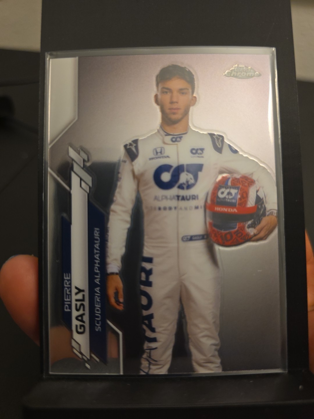 2020 Topps Chrome Formula 1 - F1 Racers Pierre Gasly #11 (RC)
