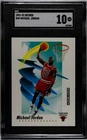 SkyBox 1991-92 Michael Jordan #39 SGC 10 Chicago Bulls NBA Basketball Card