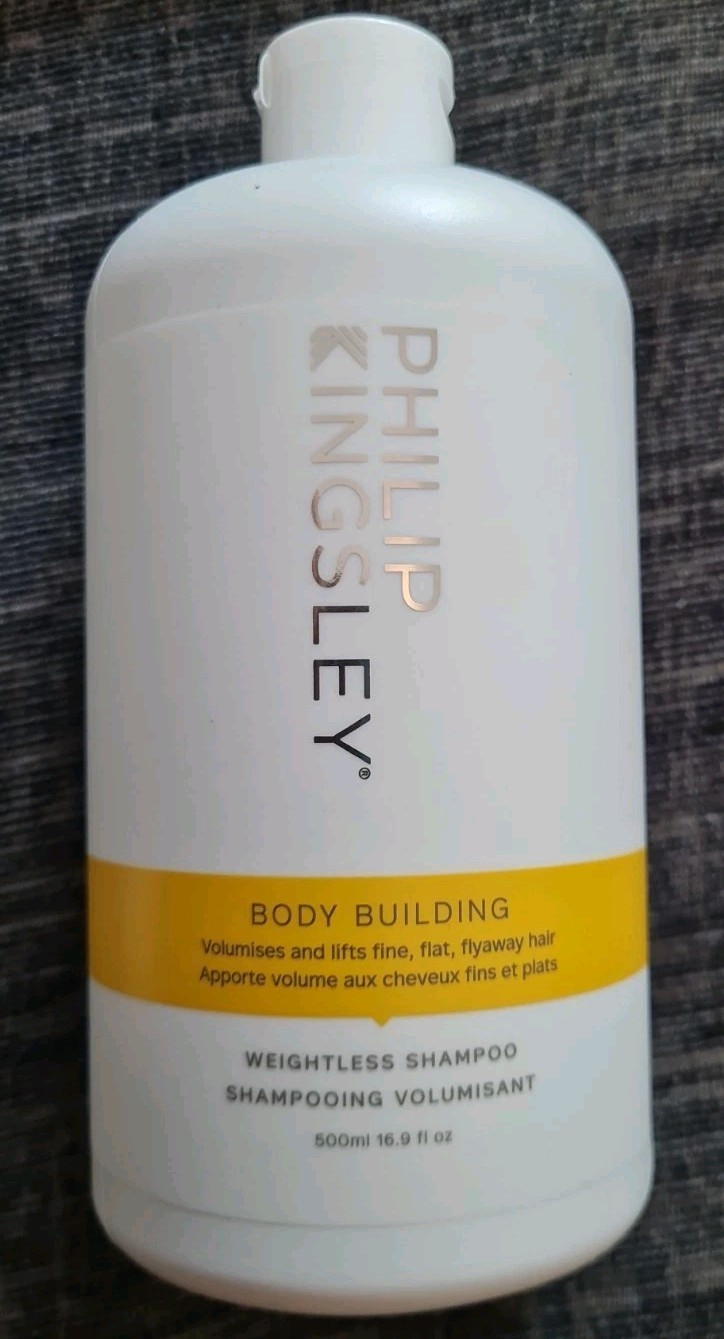 Philip Kingsley Body Building 500ml Weightless Shampoo For Fine Flat Hair NEW