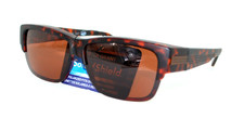 Foster Grant Solar Shield Polarized Fit Over Sunglasses SS FO 044 Fit 17 NEW