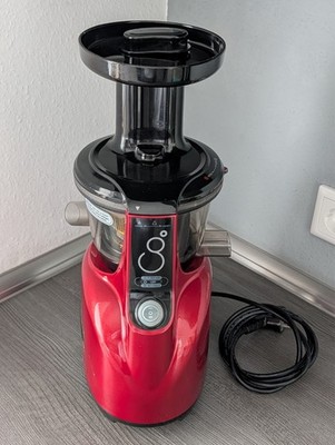 Kuvings Silent Juicer NS 998, Entsafter, Burgunderrot, Top Zustand