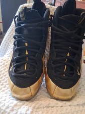 Nike Foamposite Size 11 Gold Mens
