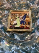 Beauty and the Beast Library Fantasy Pin from To Busy to care shop. LE 50, 5 x 5
