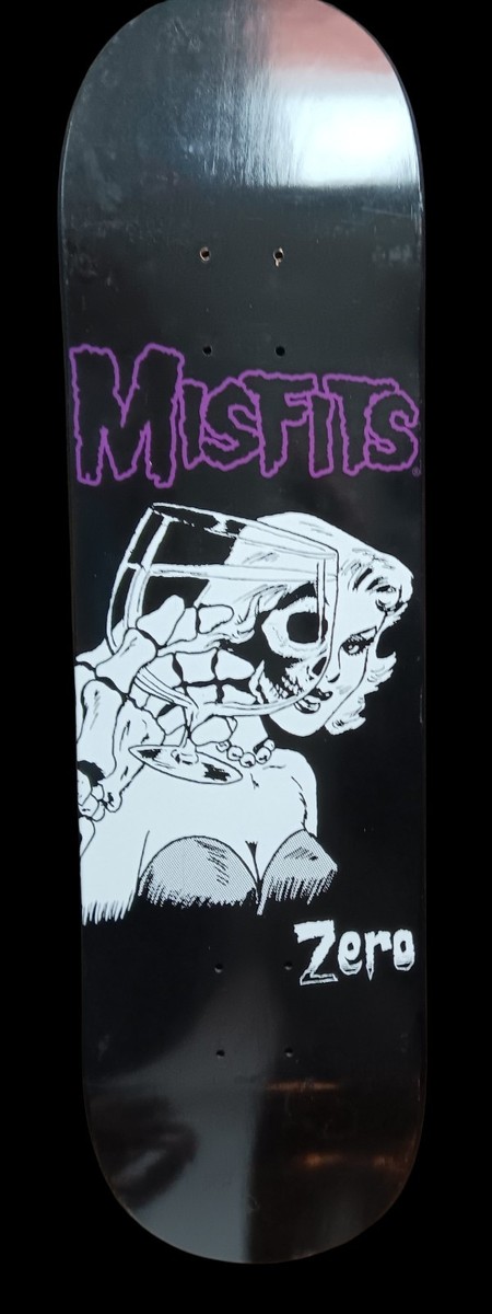 Zero X Misfits Skateboard Deck Die Die My Darling RARE 1st Edition