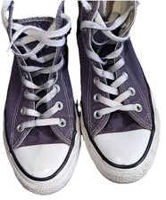 Converse All Star Chuck Taylor High Top Purple Sneakers Size Women  s 8 Mens 6.