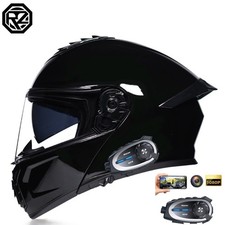 Bluetooth Motorcycle 1080P Camera Recorder Motorbike Helmet Headset Intercom DOT