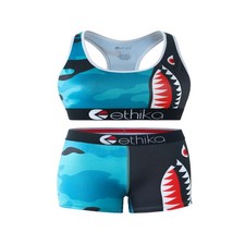 2PC Women's New Stylish Breathable Ethika The Staple Boxer Briefs