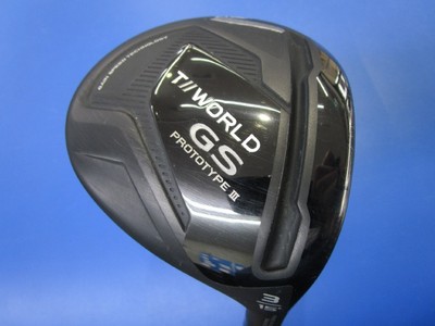 クラブ HONMA T//WORLD GS PROTOTYPE III 3W HONMA TOUR WORLD GS PROTOTYPE III Fairway Wood 3W VIZARD FZ5 (S