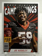 2025 Onyx Vintage Football - CAMPUS KINGS - Bo Hughley /150