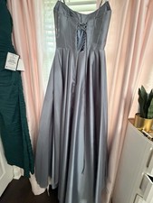 Evening Gown Silver Size 6