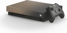 Image of Microsoft Xbox One X 1TB 1787 Digital Video Game Console Gold Rush