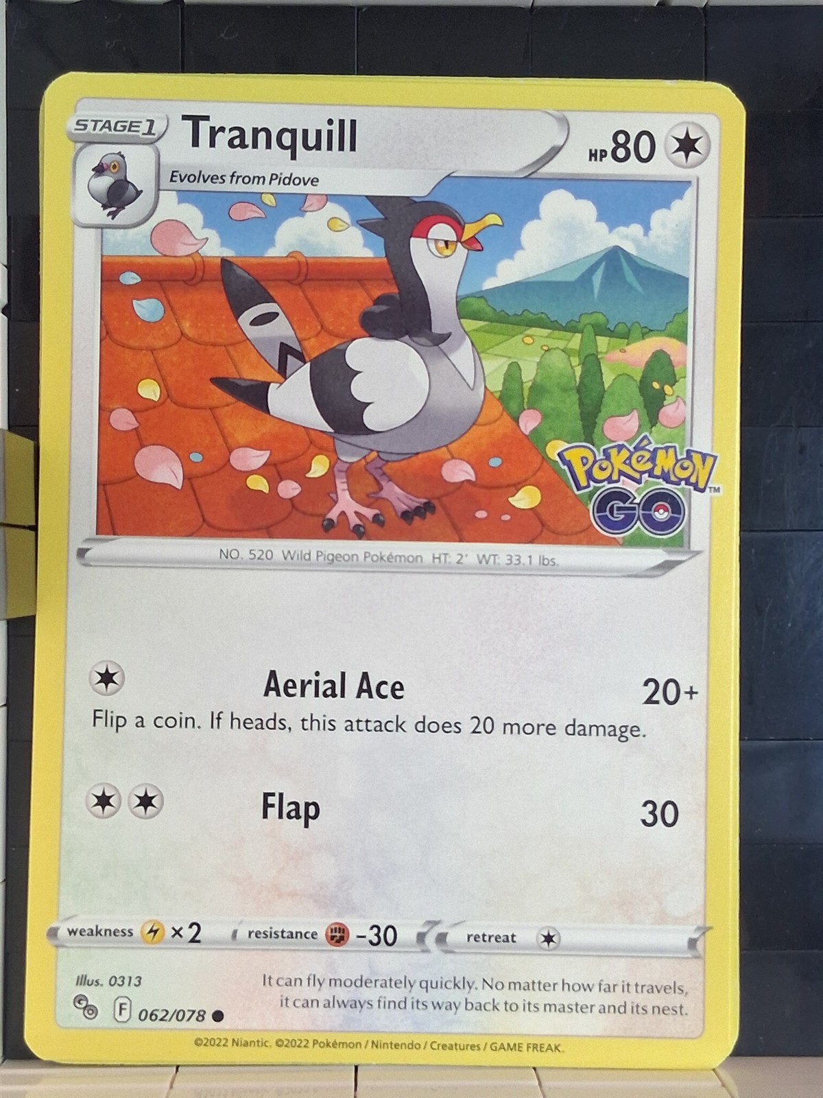 Pokemon GO #062/78 Tranquill