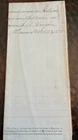 1865 KENTUCKY US 12TH Colored Heavy Artillery Regiment Document