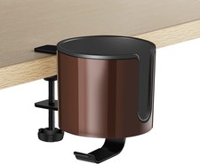 Luxury 2-in-1 Anti-Spill Cup Holder with Under Desk Headphone