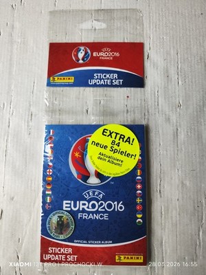 Update Set 84 Spieler Panini UEFA Euro 2016 France, Extra Sticker
